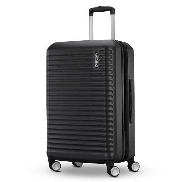 American Tourister Stratum 3.0 Hardside Spinner, Black, Medium American Tourister Stratum 3.0 Hardside Spinner, Black, Medium