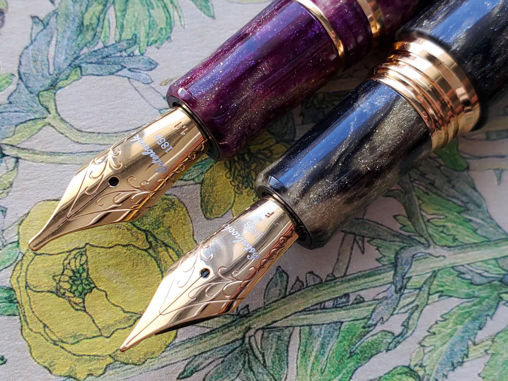 Esterbrook Estie Gold Rush Dreamer Purple Standard Gold Trim Fountain Pen