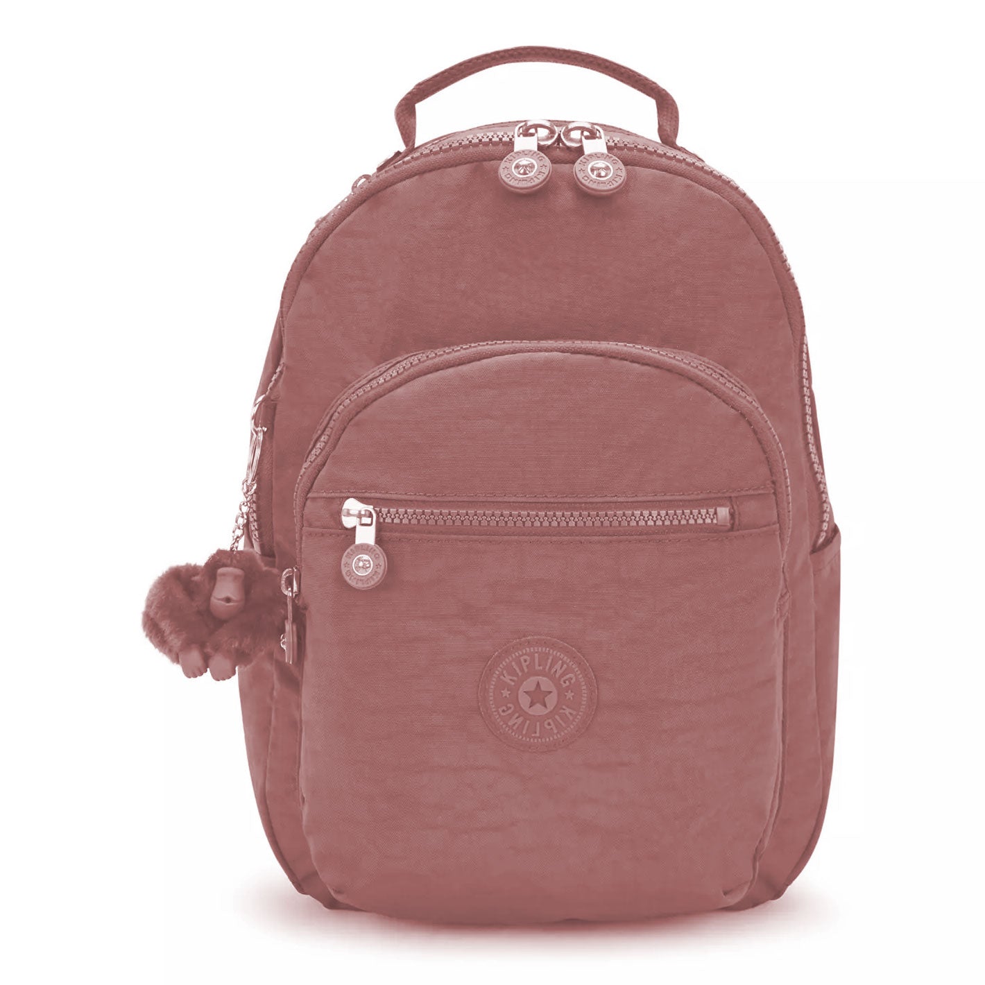 Kipling Seoul Small Tablet Backpack Rosey Rose Kipling Seoul Small Tablet Backpack Rosey Rose