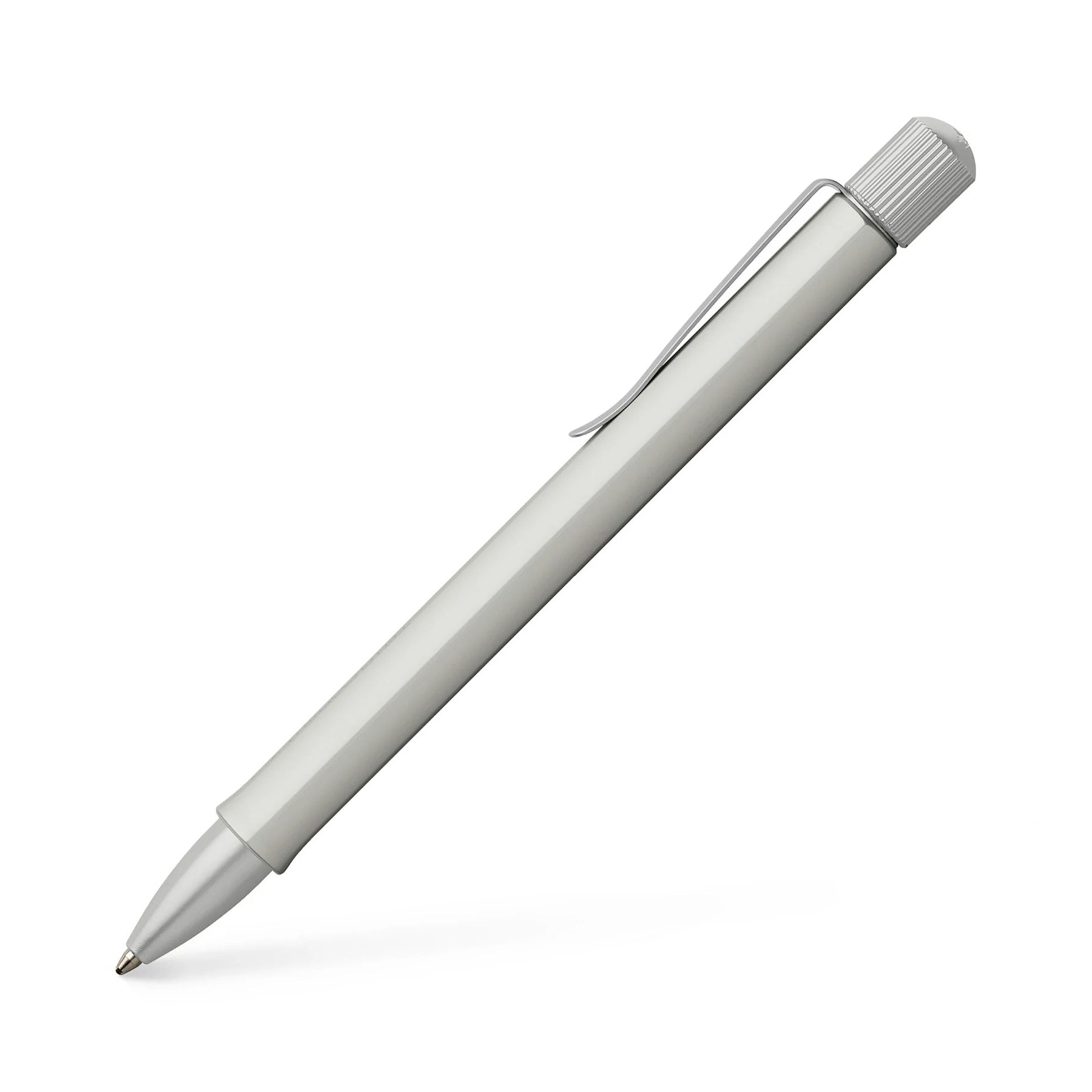 Faber-Castell Hexo Ballpoint Pen Matte Silver