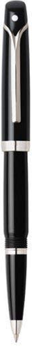 Sheaffer Valor Roller Ball Pen, Palladium Plate Trim with Refill, Black Acrylic Finish (SH/9351-1)