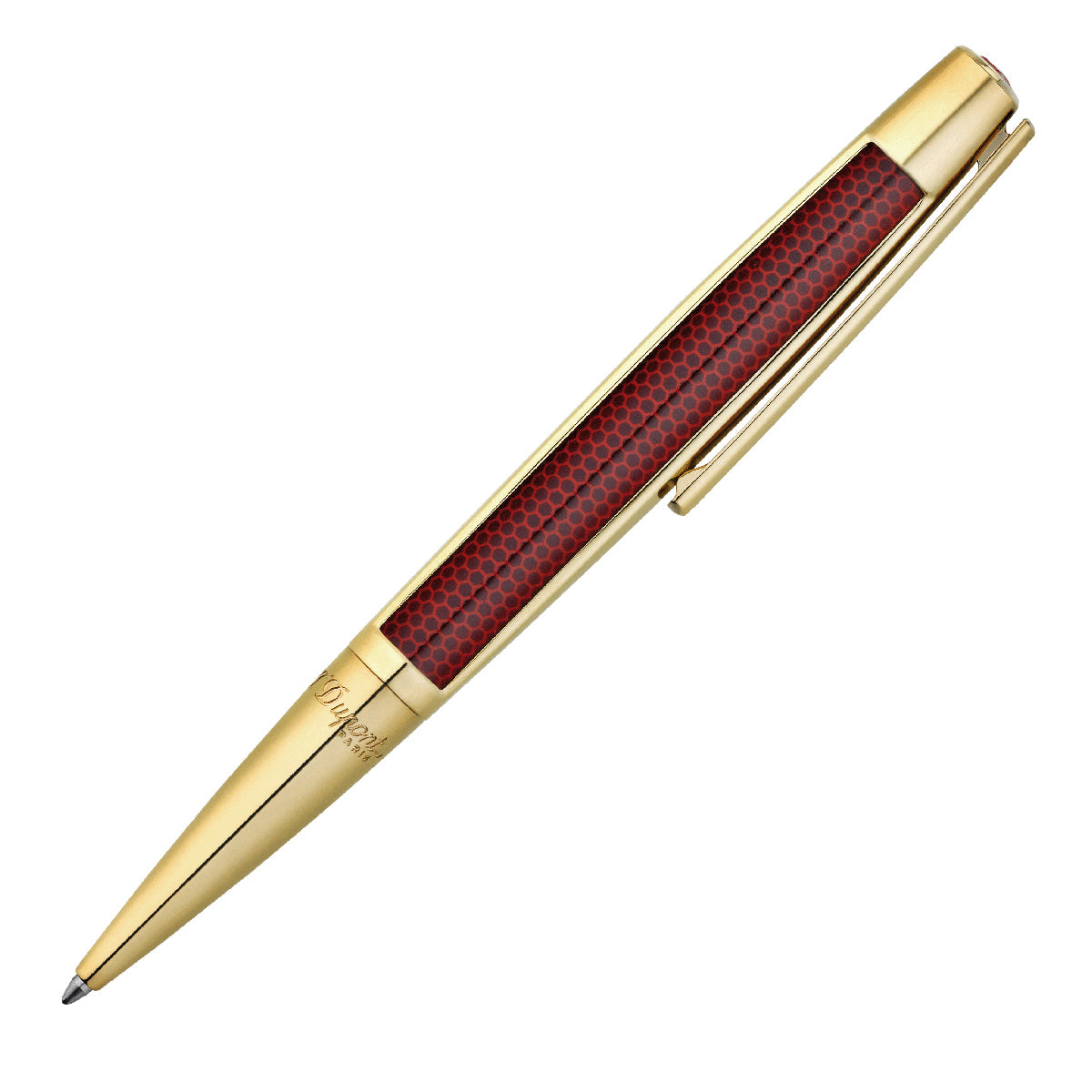 Dupont Defi Iron Man and Tony Stark Ballpoint Pen Red and Gold 405720
