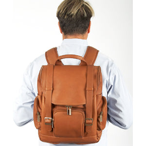 clair chase leather backpack Claire Chase Portofino Computer Bak-Pak Regular Black