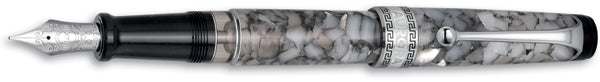 Aurora Variegated Grey Optima Fountain Pen