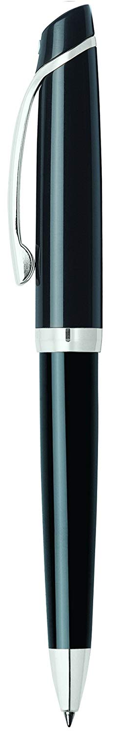Sheaffer Valor Ball Point Pen, Palladium Plate Trim with Refill, Black Acrylic Finish (SH/9351-2)