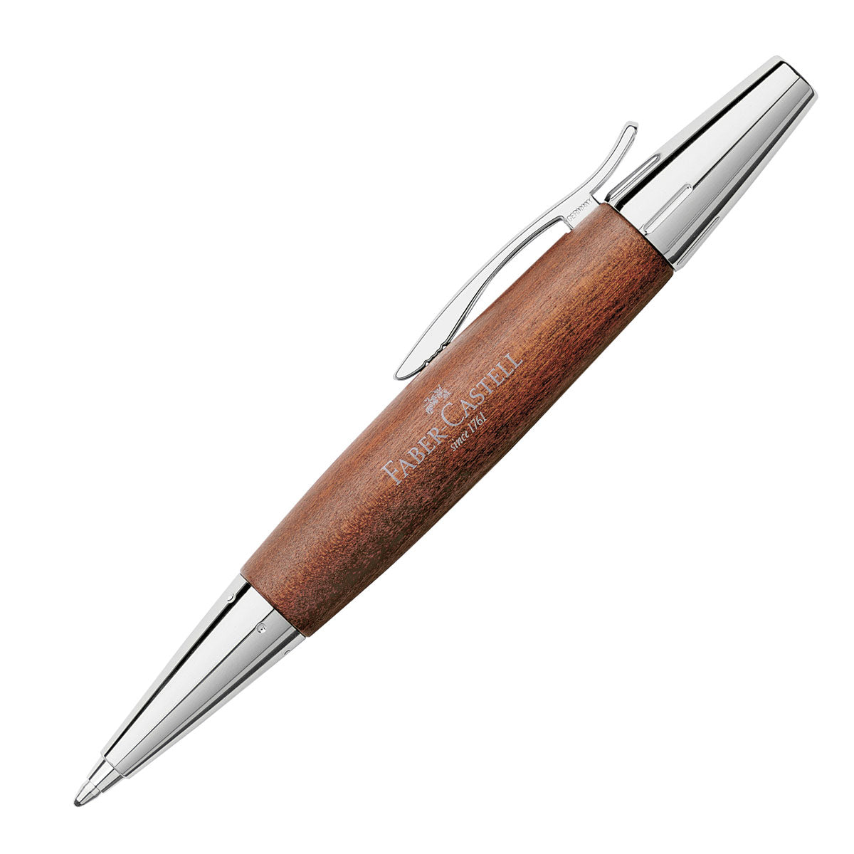 Faber Castell Emotion 148382 Ballpoint Brown Pearwood