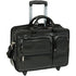 McKlein P Series 8844 Clinton Leather 17" Detachable-Wheeled Laptop Case