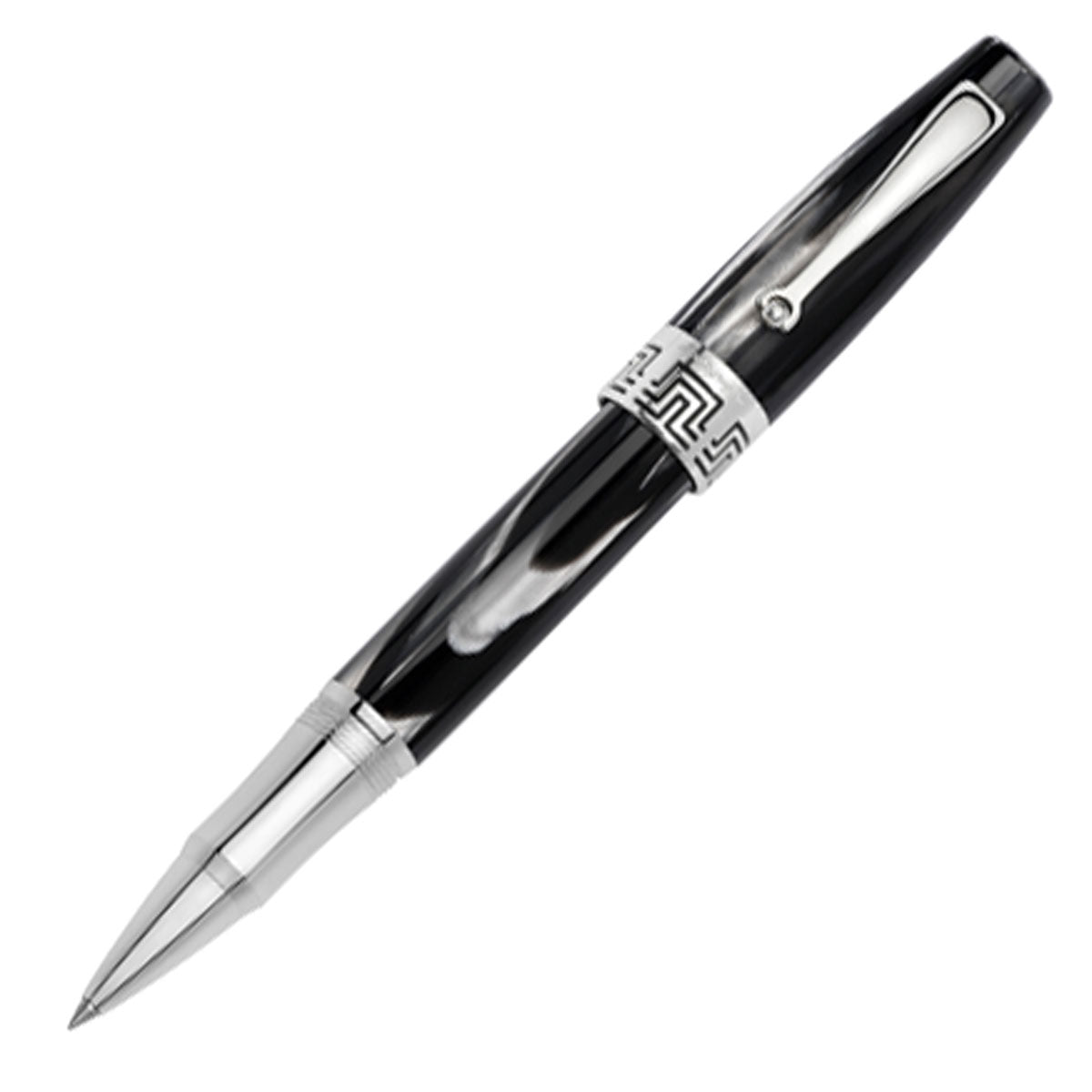Montegrappa Extra 1930 Black & White Rollerball - Model: ISEXTRCH