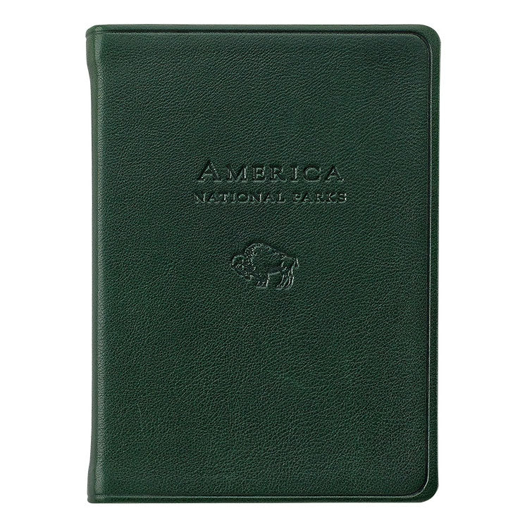 Graphic Image America National Parks Atlas Green Traditional Leather