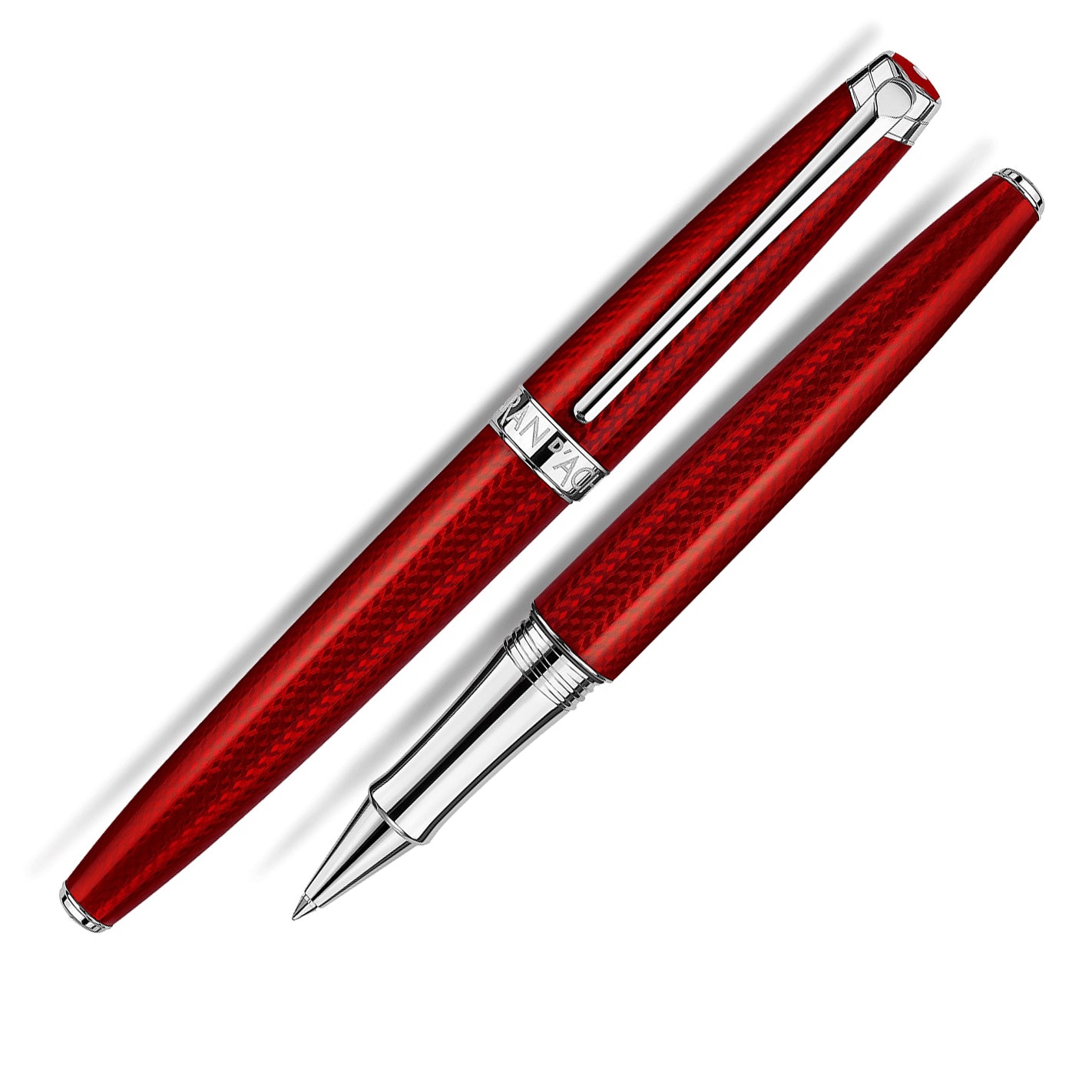Caran d'Ache Leman Carmine Red Rollerball Pen