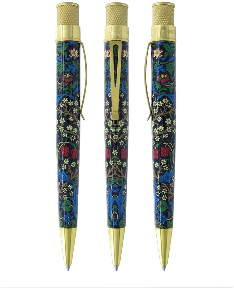 Retro 51 The Metropolitan Museum Limited Edition William Morris's Blackthorn Rollerball Pen