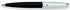 Aurora Pens Style Black w/ Chrome Cap BP E35