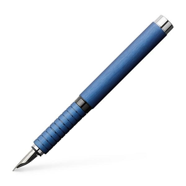 Faber-Castell Essentio Fountain Pen Aluminum Blue