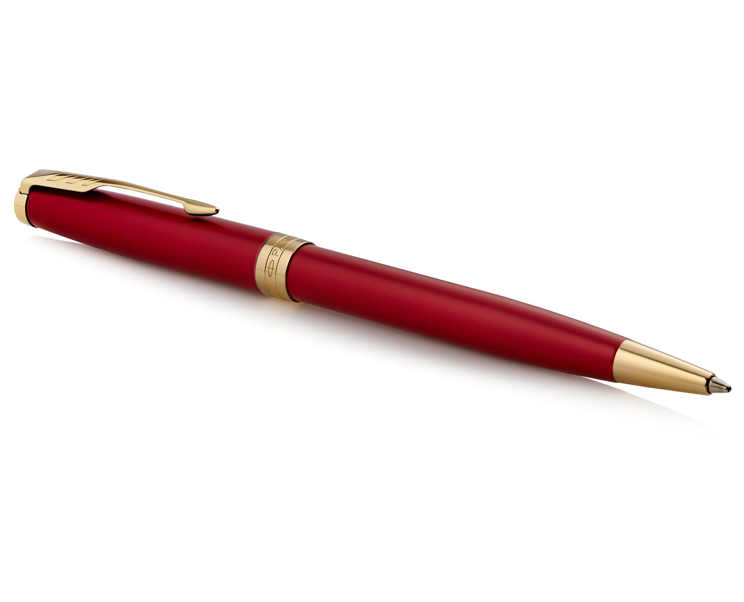 Parker Sonnet Red Lacquer GT Ballpoint Pen