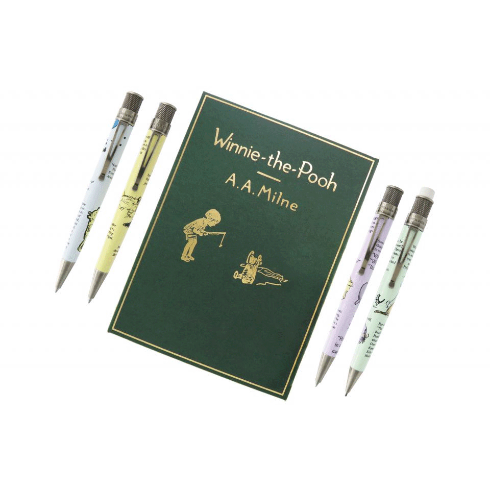 Retro 51 A. A. Milne Winnie the Pooh Collection Fine Writing Set
