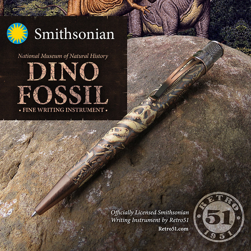 Stylo Roller Retro51® Tornado Smithsonian Dino - Edition limitée Stylo Roller Retro51® Tornado Smithsonian Dino - Edition limitée