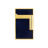 S.T. Dupont Ligne 2 Lighter Lacquered Atelier Dark Blue and Gold Trim - Altman Luggage 