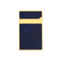 S.T. Dupont Ligne 2 Lighter Lacquered Atelier Dark Blue and Gold Trim - Altman Luggage 