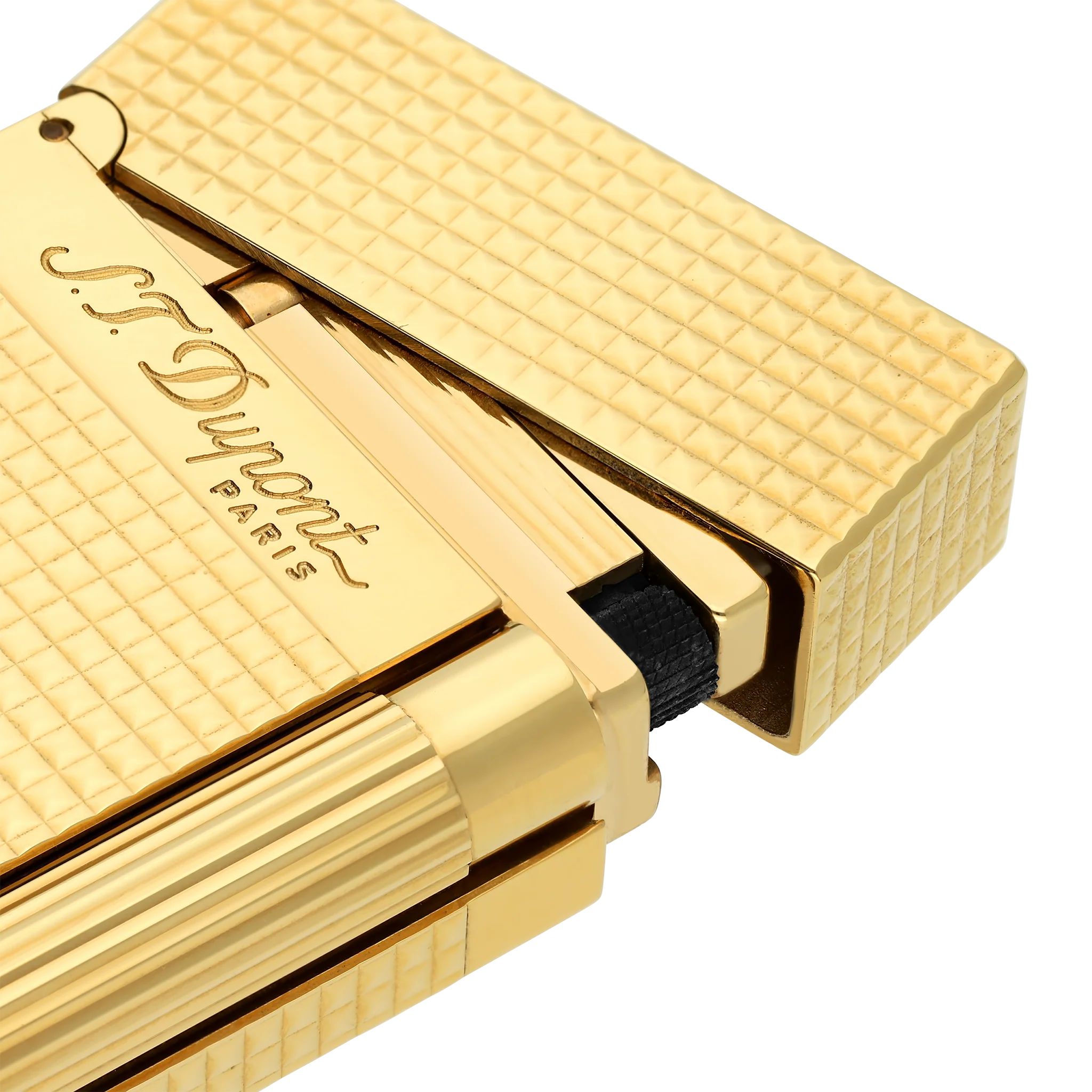 S.T. Dupont Ligne 2 Lighter Diamond Head Gold