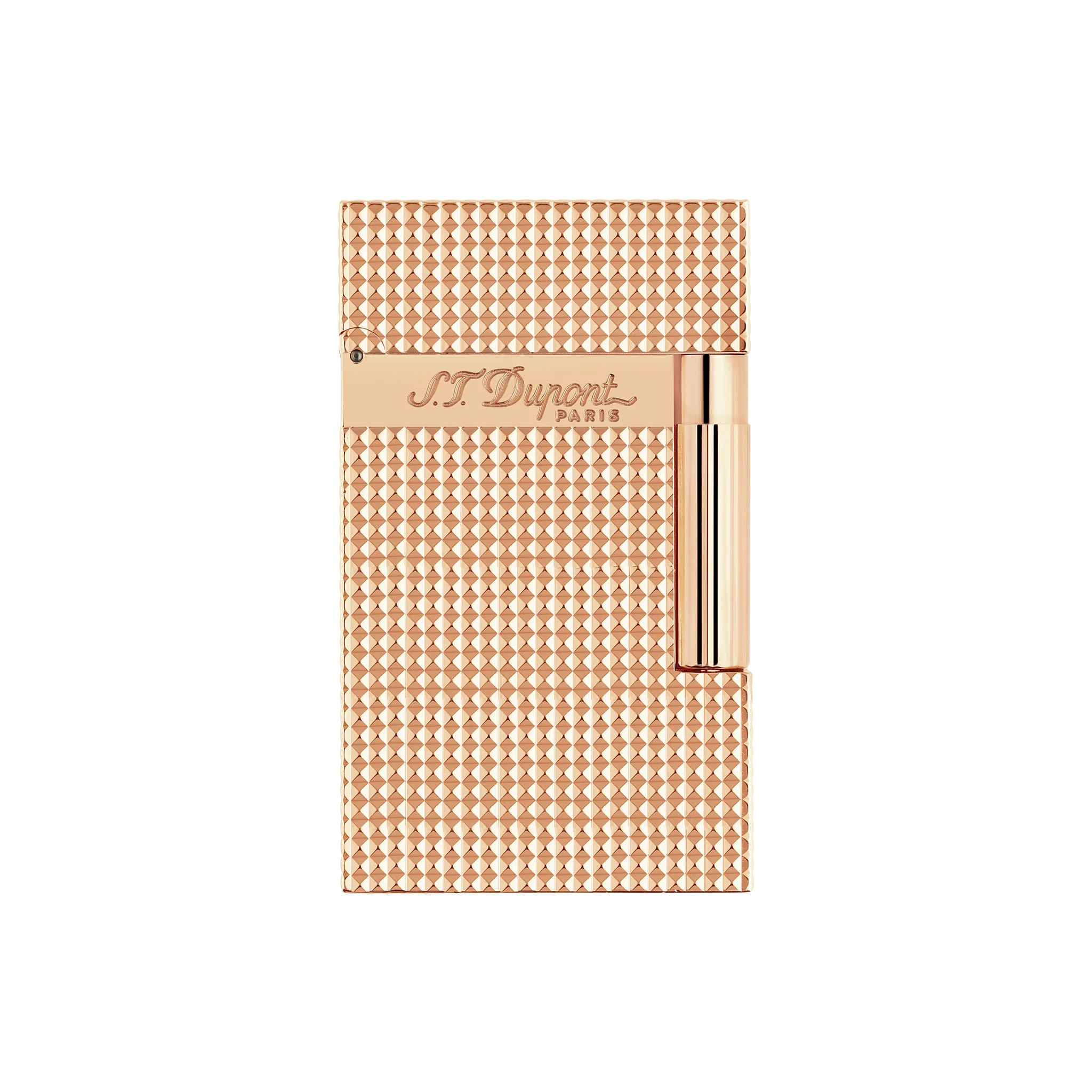 S.T. Dupont Ligne 2 Lighter Diamond Head Pink Gold