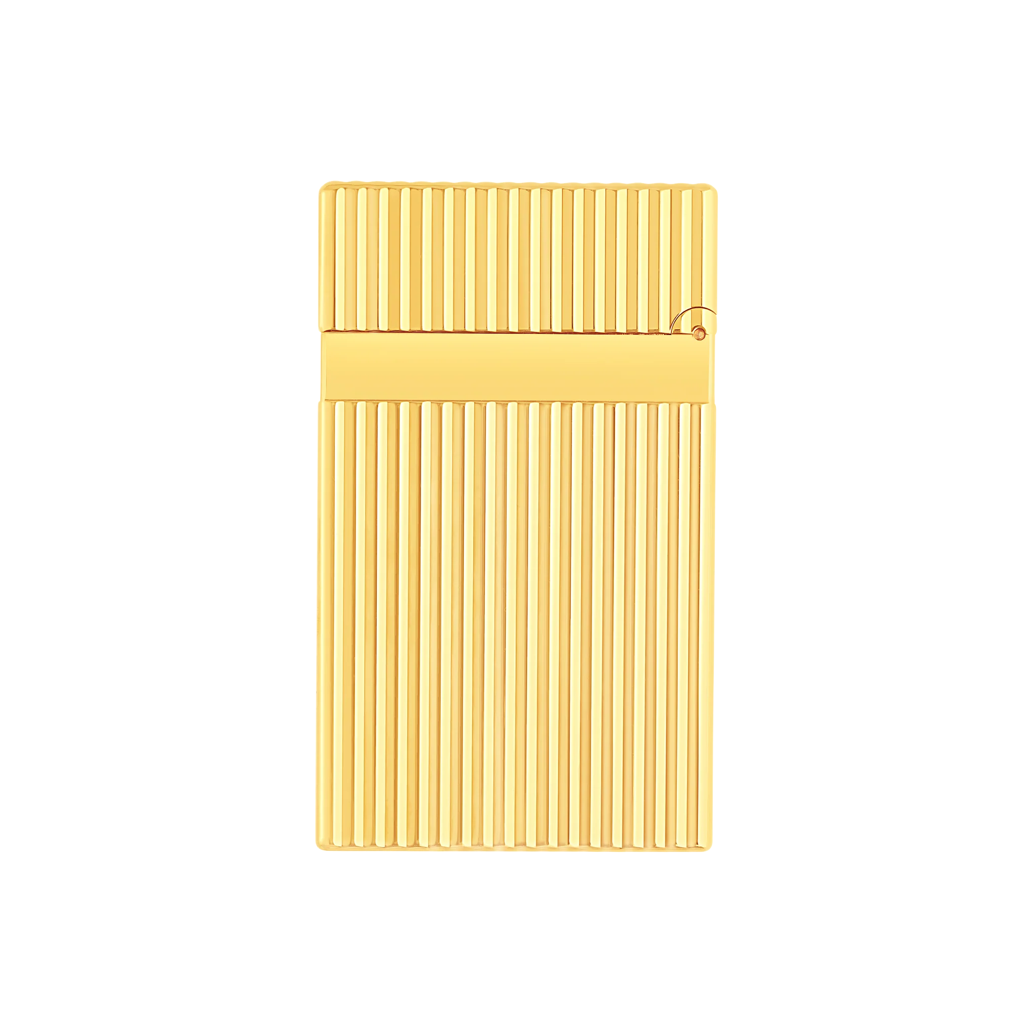 S.T. Dupont Ligne 2 Lighter Vertical Lines Gold