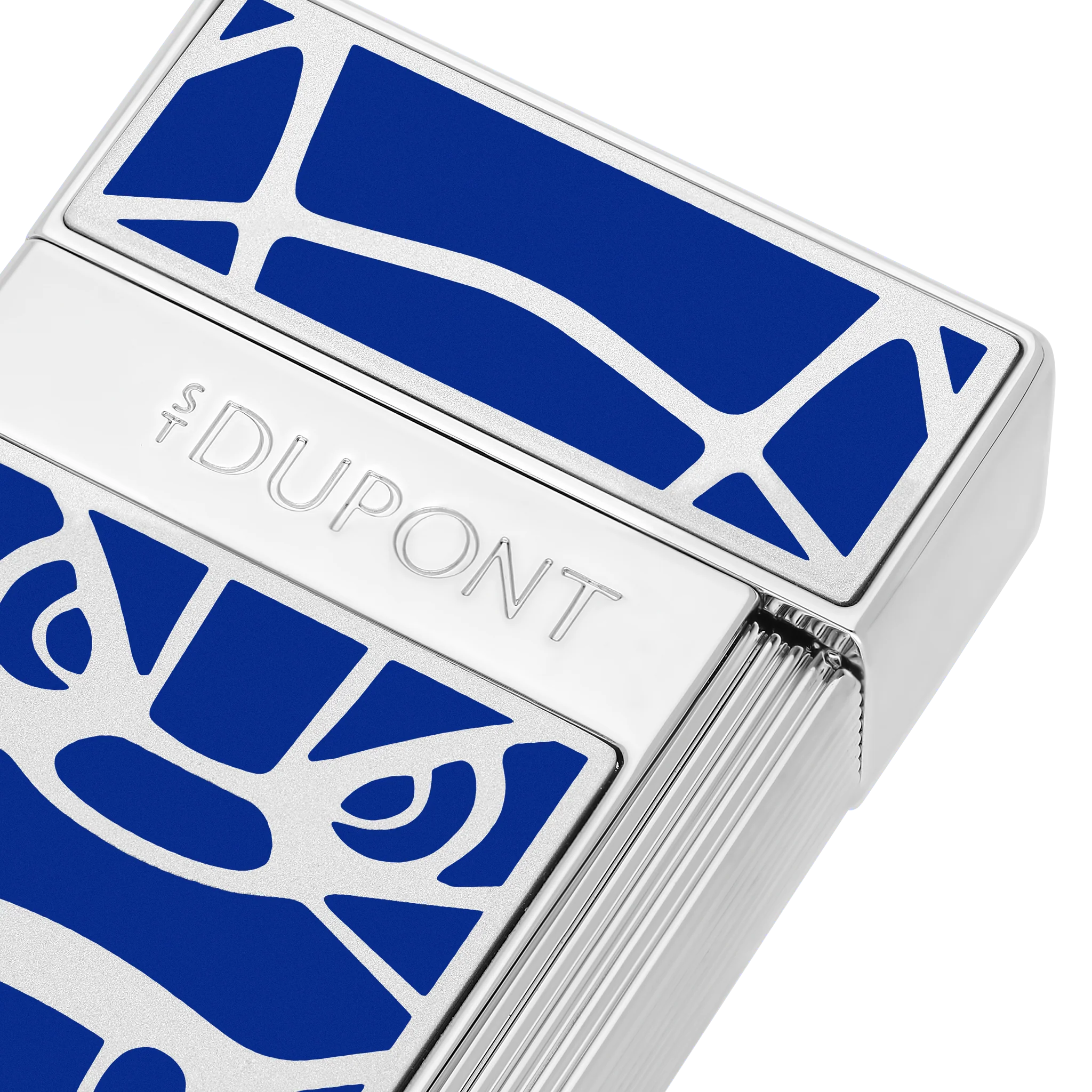 S.T. Dupont Biggy Orlinski Blue Lighter With Kong Motif