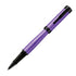 Conklin Herringbone Purple/Black Rollerball Pen