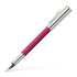 Graf Von Faber-Castell Guilloche Fountain Pen Electric Pink