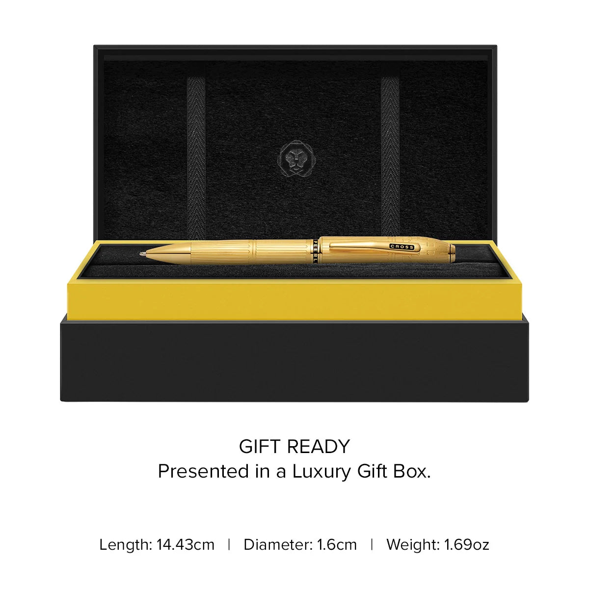 Cross Peerless Citizen London 23KT Gold Plate with 23KT Gold-plated Ballpoint Pen
