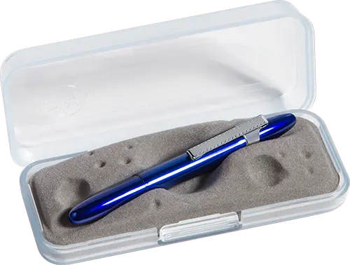 Fisher Space Pens 400BBCL Blue Moon Bullet Space Pen, Chrome Clip
