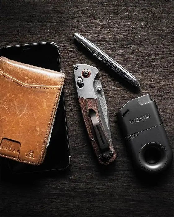 Fisher Chrome Bullet Space Pen With Coast Guard Emblem