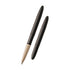 Fisher Space Pens Matte Black Bullet Space Pen With Gold Finger Grip