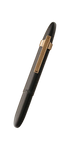Fisher Space Pens Matte Black Bullet Space Pen With Gold Finger Grip And Clip
