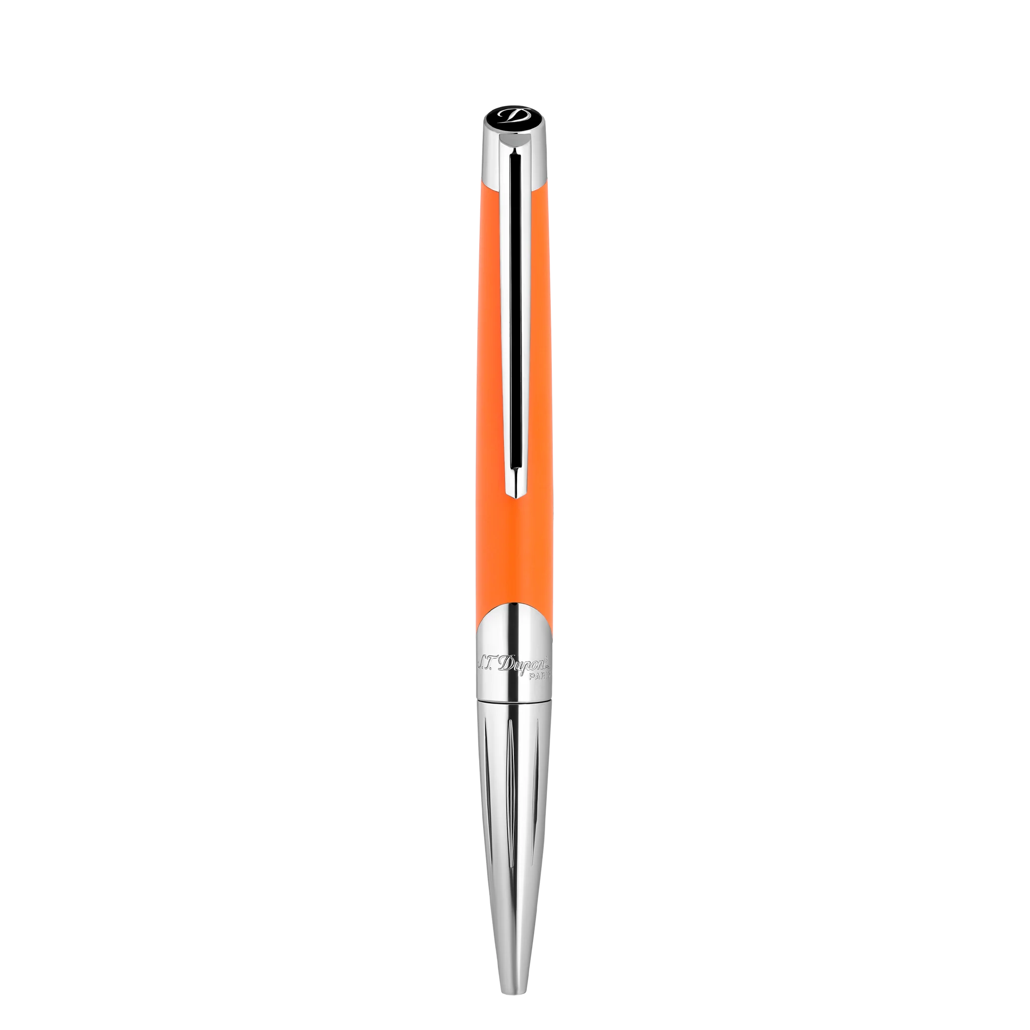 S. T. Dupont Defi Millenium Matte Orange Ballpoint Pen - Altman Luggage 