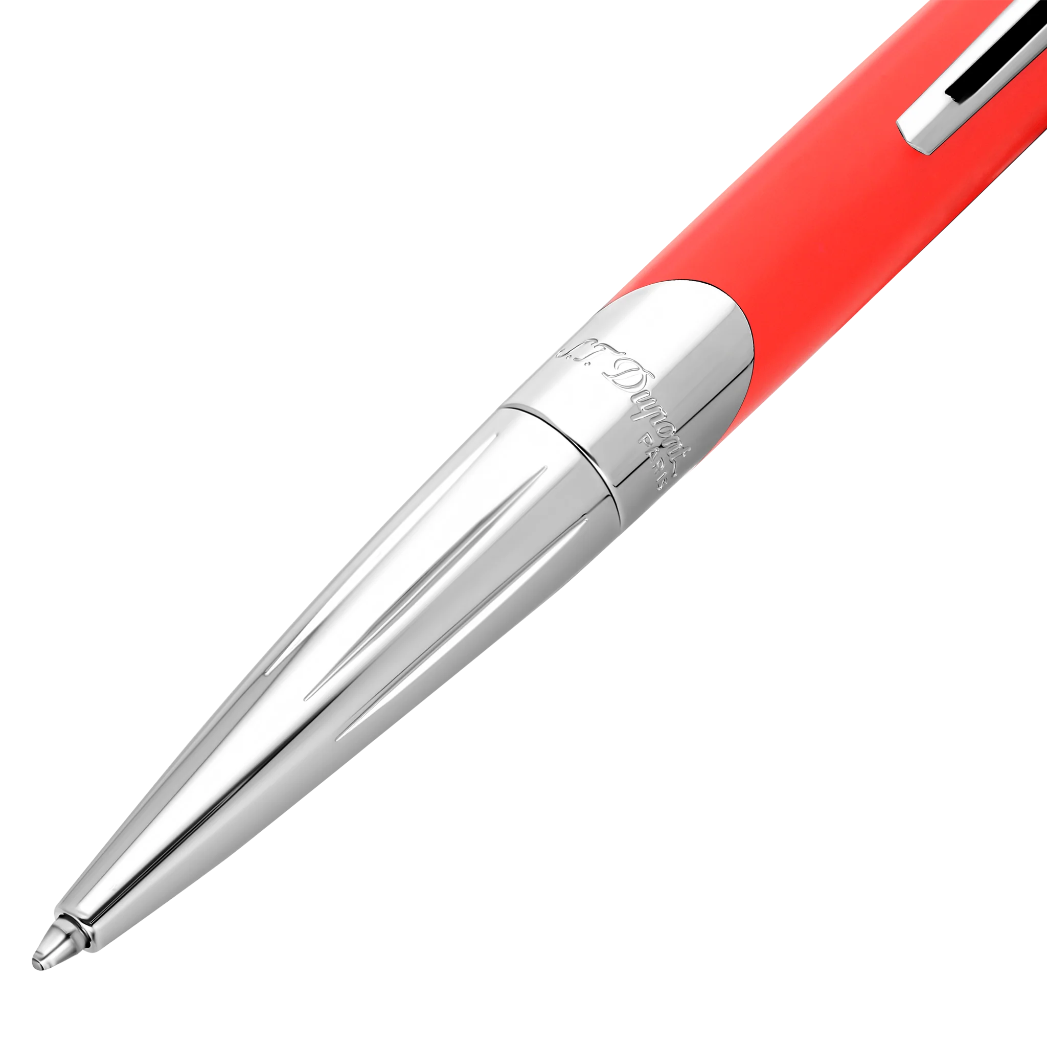 S. T. Dupont Defi Millenium Red Ballpoint Pen