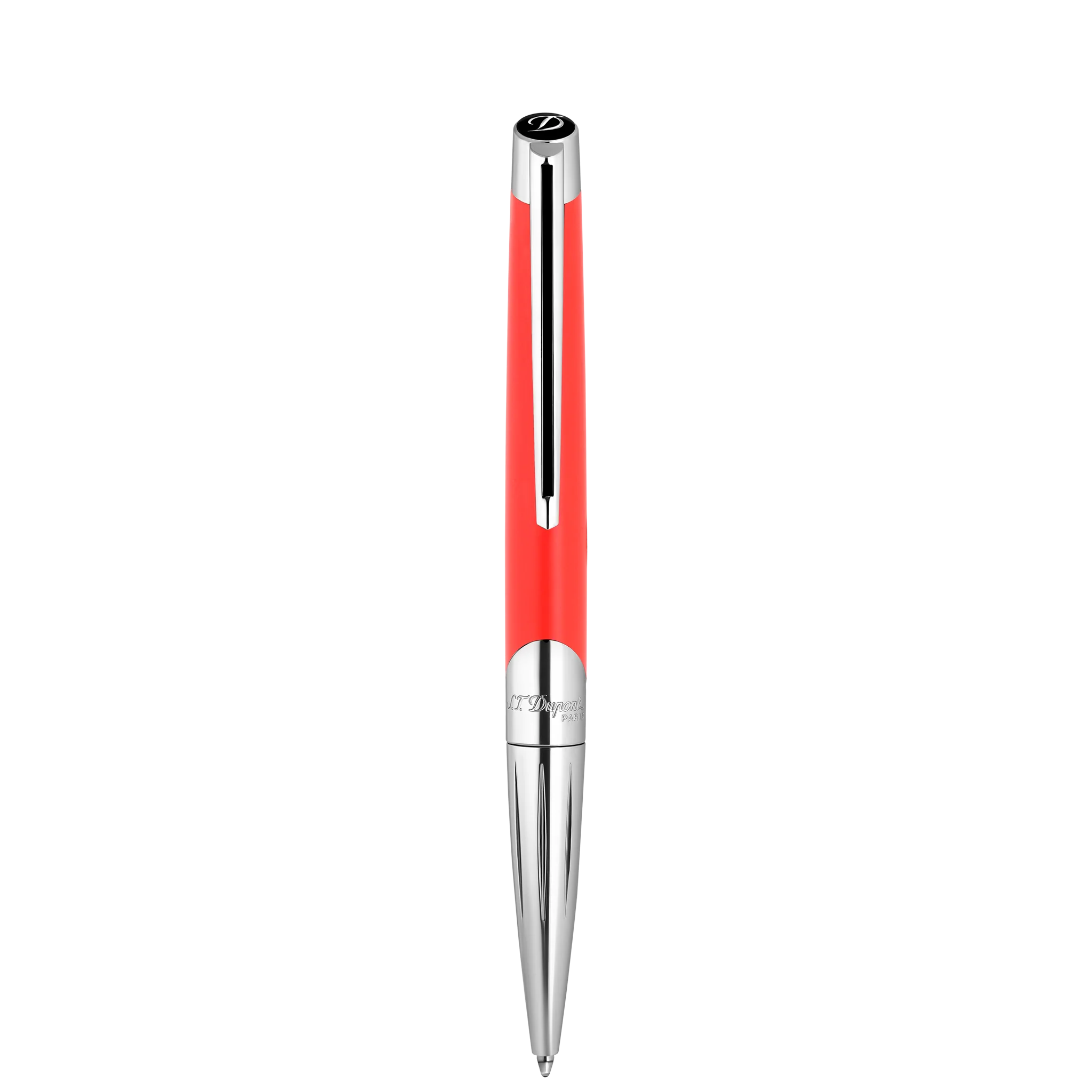 S. T. Dupont Defi Millenium Red Ballpoint Pen