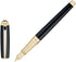 S. T. Dupont Line D Fountain Pen Black Lacquer with Gold Medium