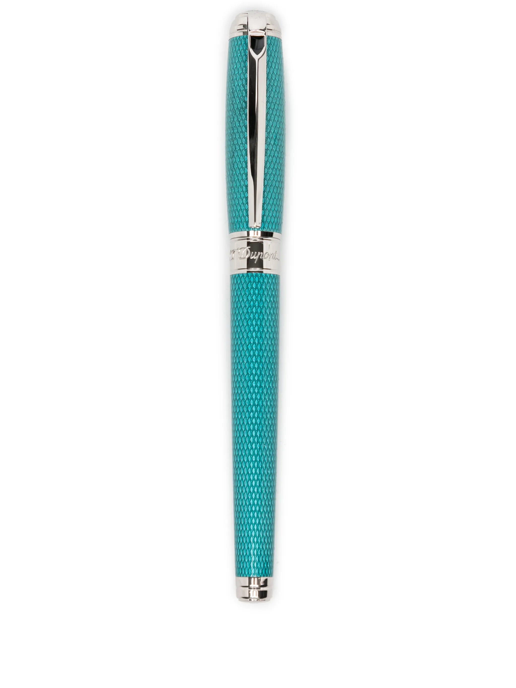 S. T. Dupont Line D Special Project LAR Turquoise Fountain Pen - Altman Luggage 