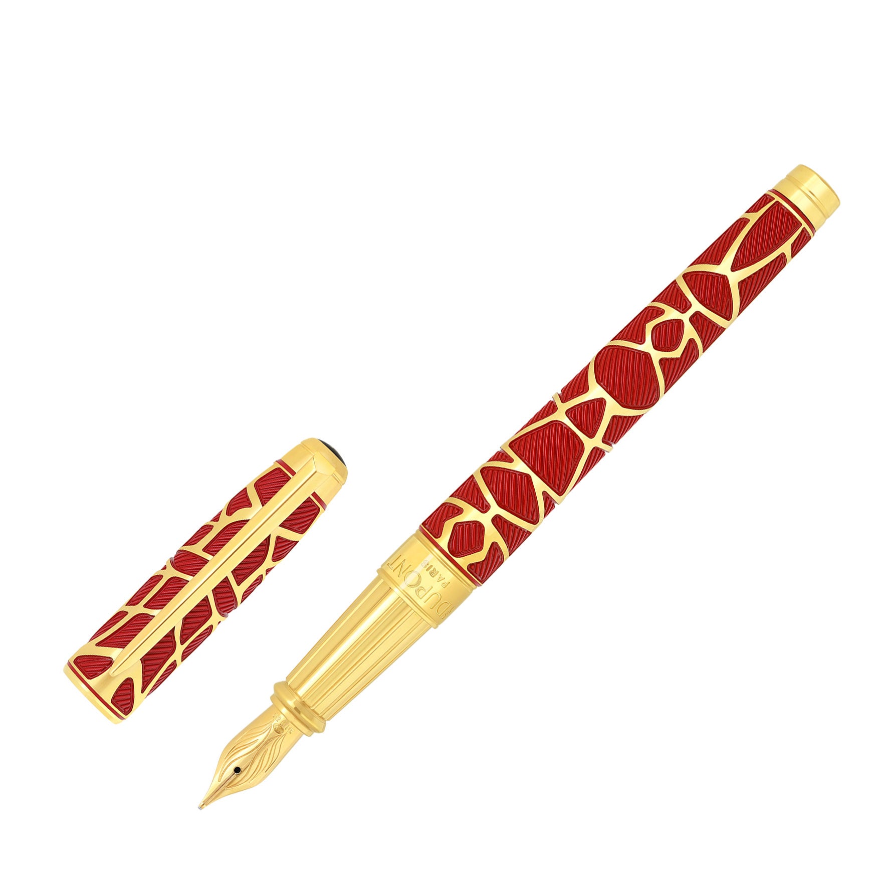 S. T. Dupont Line D Eternity Orlinski Collaboration Large Fountain Pen Palladium
