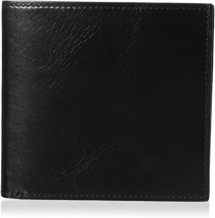 Bosca ID Hipster Credit Card Wallet Black Old Leather