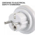 Go Travel USA-EU Electrical Adaptor