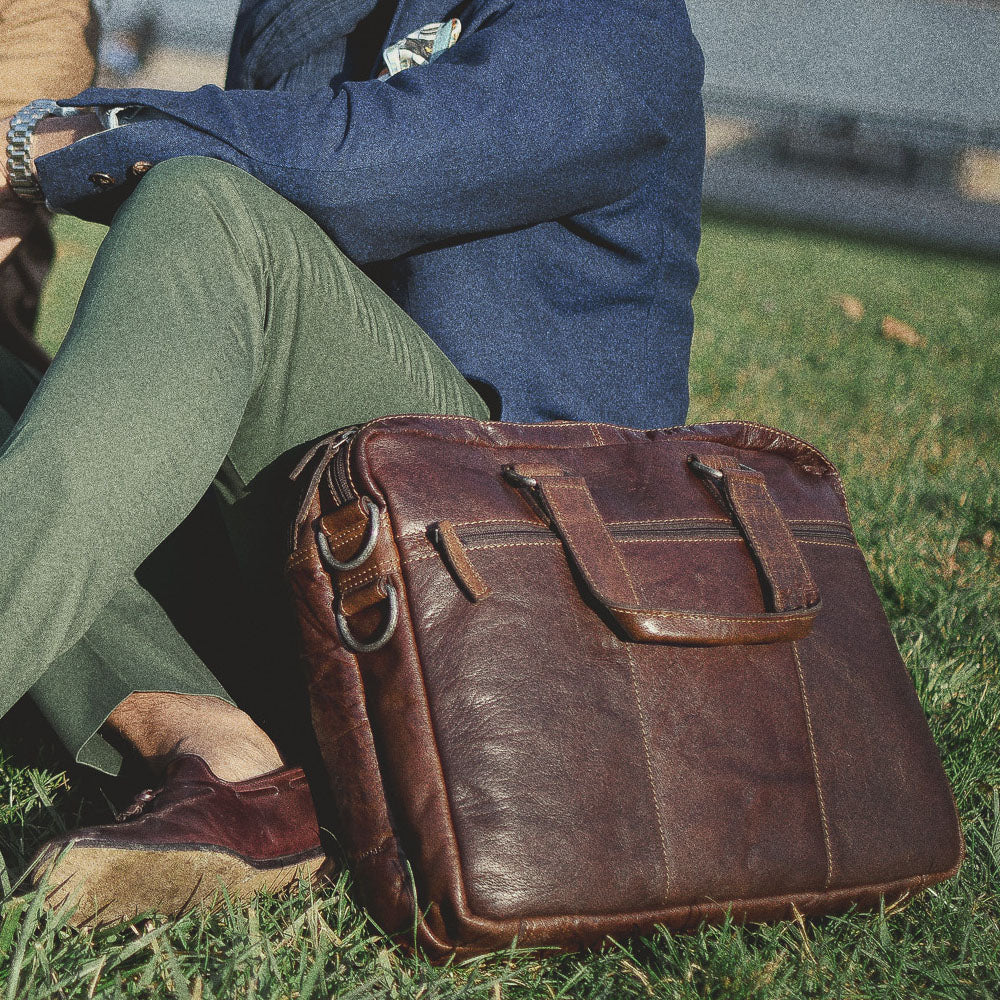 Jack Georges Voyager Professional Briefcase #7317