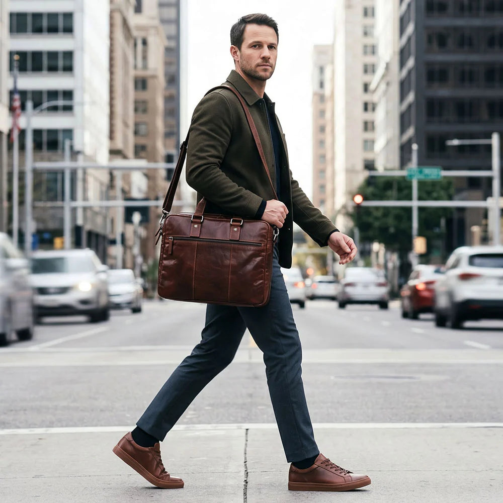 Jack Georges Voyager Professional Briefcase #7317