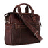 Jack Georges Voyager Professional Slim Zippered Briefcase #7321