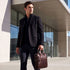 Jack Georges Voyager Professional Slim Zippered Briefcase #7321