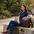 Jack Georges Voyager Leather Backpack