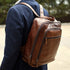 Jack Georges Voyager Leather Backpack