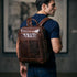 Jack Georges Voyager Leather Backpack
