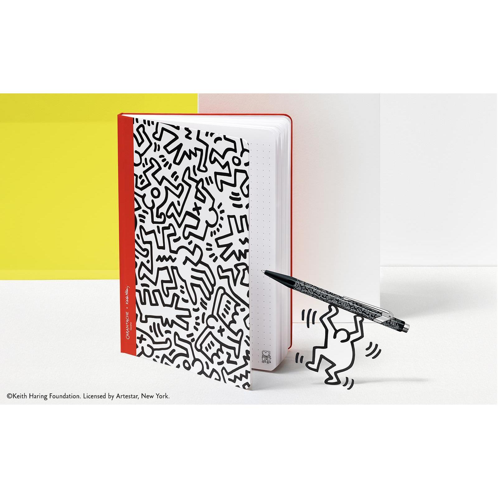 Caran D'Ache 849 Keith Haring Limited Edition Ballpoint Pen Black