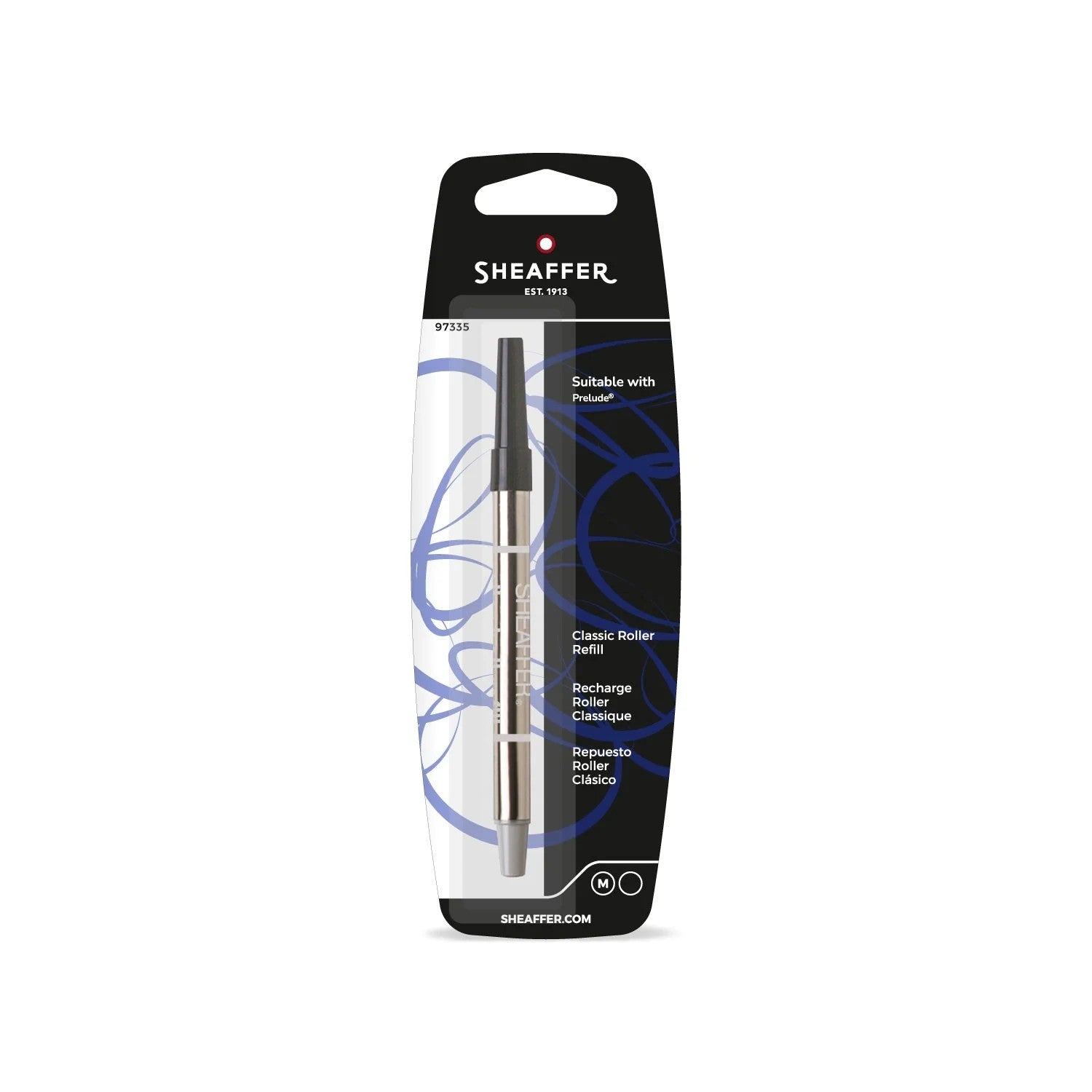 Sheaffer Classic Rollerball Refill Medium Blister Card